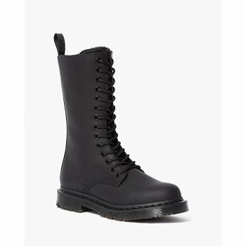 Dr Martens 1914 Dm's Wintergrip Tall - Cierne Cizmy Damske, DR0259